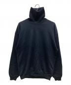 everyoneエブリワン）の古着「COTTON TURTLE NECK SWEATSHIRT コットン タートルネックスウェットシャツ」｜ネイビー