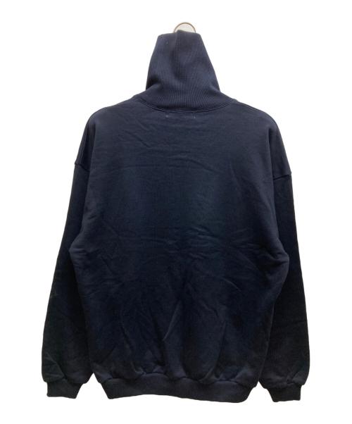 everyone（エブリワン）everyone (エブリワン) COTTON TURTLE NECK SWEATSHIRT コットン タートルネックスウェットシャツ ネイビー サイズ:Mの古着・服飾アイテム
