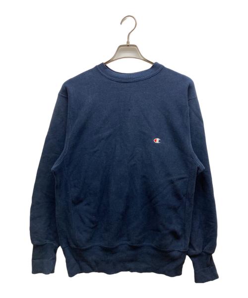 Champion REVERSE WEAVE（チャンピオン リバース ウィーブ）Champion REVERSE WEAVE (チャンピオン リバース ウィーブ) 90Sヴィンテージスウェット ネイビー サイズ:LARGEの古着・服飾アイテム