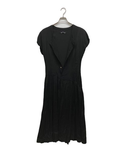 tricot COMME des GARCONS（トリココムデギャルソン）tricot COMME des GARCONS (トリココムデギャルソン) ブラウスワンピース ブラック サイズ:Mの古着・服飾アイテム