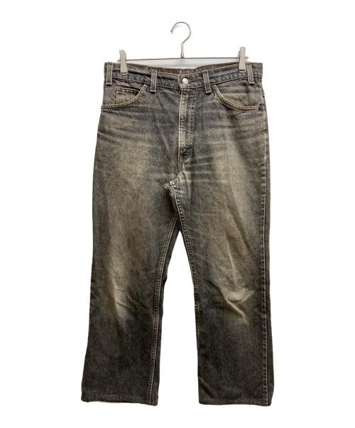 LEVI'S（リーバイス）LEVI'S (リーバイス) 90S先染めブーツカットデニムパンツ ブラック サイズ:W34 L32の古着・服飾アイテム