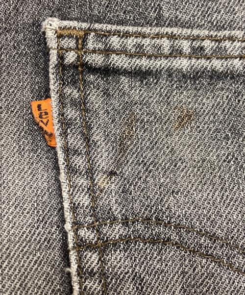 LEVI'S（リーバイス）LEVI'S (リーバイス) 90S先染めブーツカットデニムパンツ ブラック サイズ:W34 L32の古着・服飾アイテム