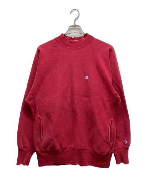 Champion REVERSE WEAVE（チャンピオン リバース ウィーブ）Champion REVERSE WEAVE (チャンピオン リバース ウィーブ) 90Sヴィンテージハイネックスウェット レッド サイズ:XLの古着・服飾アイテム