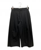 MARNIマルニ）の古着「タックワイドパンツ」｜ブラック