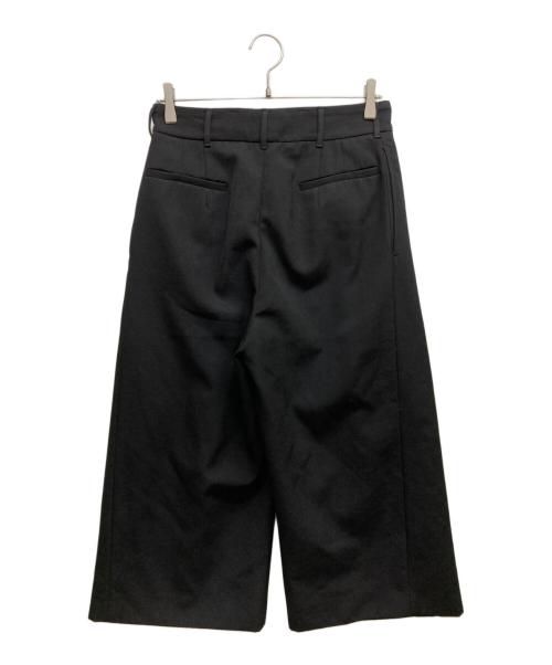 MARNI（マルニ）MARNI (マルニ) タックワイドパンツ ブラック サイズ:SIZE 38の古着・服飾アイテム