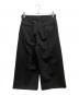 MARNI (マルニ) タックワイドパンツ ブラック サイズ:SIZE 38：11000円