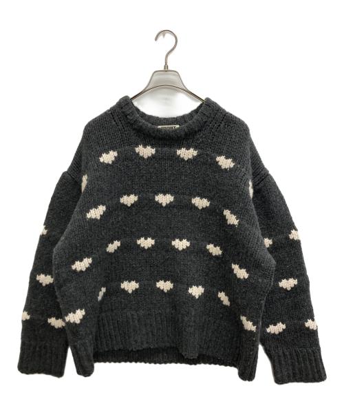 NKNIT（ンニット）NKNIT (ンニット) ロールネックニット グレー サイズ:不明の古着・服飾アイテム