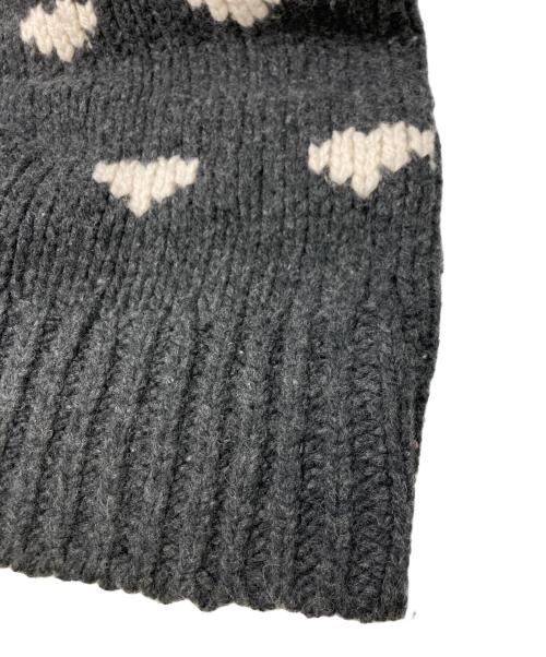 NKNIT（ンニット）NKNIT (ンニット) ロールネックニット グレー サイズ:不明の古着・服飾アイテム