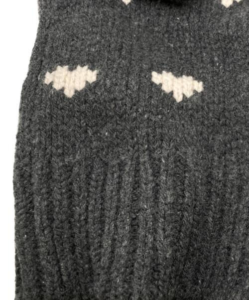 NKNIT（ンニット）NKNIT (ンニット) ロールネックニット グレー サイズ:不明の古着・服飾アイテム