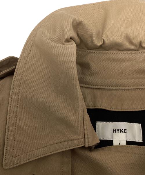 HYKE（ハイク）HYKE (ハイク) ライナー付きトレンチコート ブラウン サイズ:SIZE 1の古着・服飾アイテム