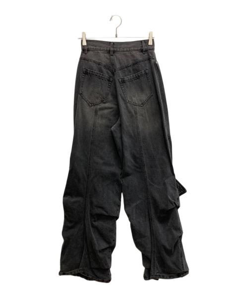 PRANK PROJECT（プランクプロジェクト）PRANK PROJECT (プランクプロジェクト) Faux Boots Denim ブラック サイズ:SIZE 36の古着・服飾アイテム