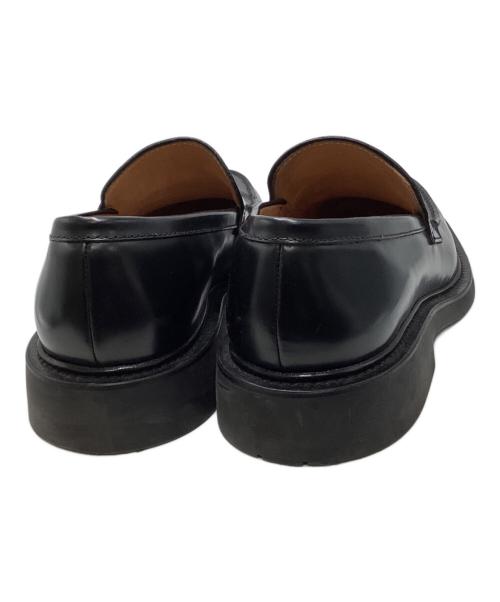 BOTTEGA VENETA（ボッテガベネタ）BOTTEGA VENETA (ボッテガベネタ) 厚底レザーローファー ブラック サイズ:SIZE 44の古着・服飾アイテム