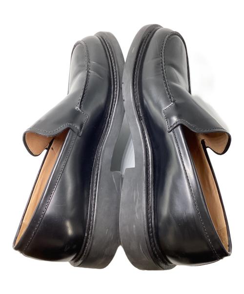 BOTTEGA VENETA（ボッテガベネタ）BOTTEGA VENETA (ボッテガベネタ) 厚底レザーローファー ブラック サイズ:SIZE 44の古着・服飾アイテム