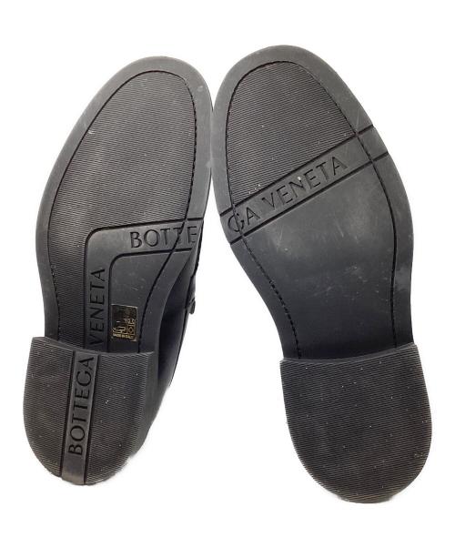 BOTTEGA VENETA（ボッテガベネタ）BOTTEGA VENETA (ボッテガベネタ) 厚底レザーローファー ブラック サイズ:SIZE 44の古着・服飾アイテム