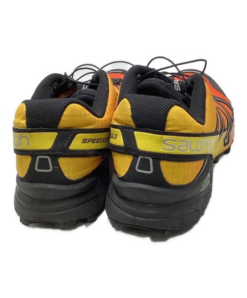 SALOMON（サロモン）SALOMON (サロモン) Speedcross 3 オレンジ×イエロー サイズ:UK10の古着・服飾アイテム
