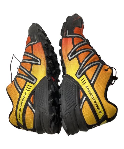 SALOMON（サロモン）SALOMON (サロモン) Speedcross 3 オレンジ×イエロー サイズ:UK10の古着・服飾アイテム