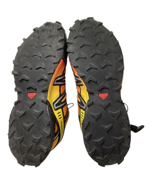 SALOMON（サロモン）SALOMON (サロモン) Speedcross 3 オレンジ×イエロー サイズ:UK10の古着・服飾アイテム