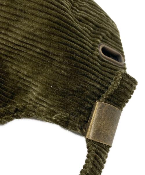 nicholas daley（ニコラス デイリー）NICHOLAS DALEY (ニコラス デイリー) Chainstitch Corduroy Cap カーキの古着・服飾アイテム