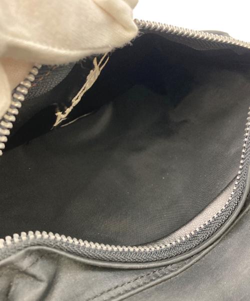 stussy（ステューシー）stussy (ステューシー) レザー切替 ナイロンリュック ブラックの古着・服飾アイテム