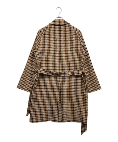 TAGLIATORE（タリアトーレ）TAGLIATORE (タリアトーレ) サロモン ベルデッドコート ブラウン サイズ:44の古着・服飾アイテム