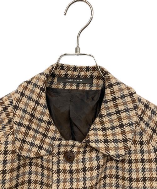 TAGLIATORE（タリアトーレ）TAGLIATORE (タリアトーレ) サロモン ベルデッドコート ブラウン サイズ:44の古着・服飾アイテム