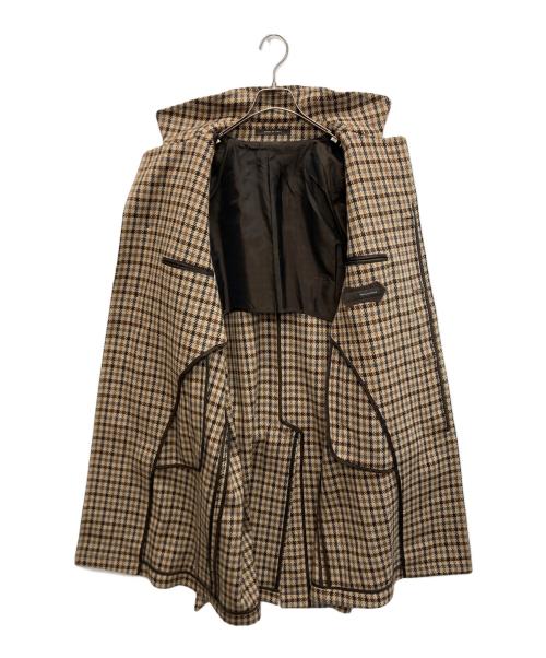 TAGLIATORE（タリアトーレ）TAGLIATORE (タリアトーレ) サロモン ベルデッドコート ブラウン サイズ:SIZE 44の古着・服飾アイテム