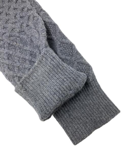 TTT MSW（ティー）TTT MSW (ティー) Drivers Zip Up Knit グレー サイズ:SIZE Sの古着・服飾アイテム