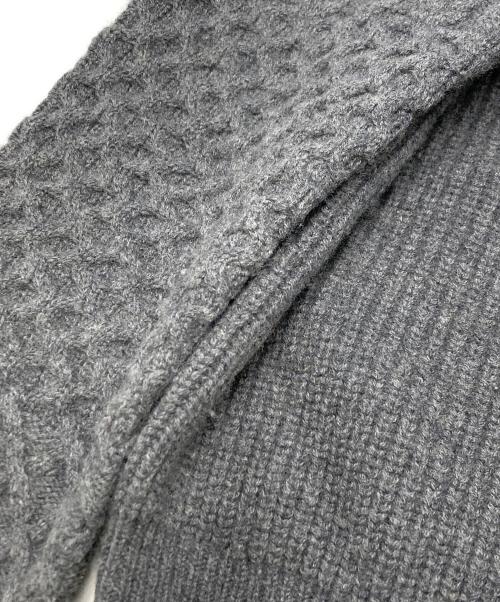 TTT MSW（ティー）TTT MSW (ティー) Drivers Zip Up Knit グレー サイズ:SIZE Sの古着・服飾アイテム