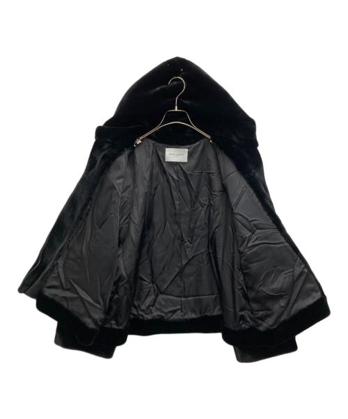 UNITED ARROWS TOKYO（ユナイテッドアローズトウキョウ）UNITED ARROWS TOKYO (ユナイテッドアローズトウキョウ) フェイクファーブルゾン ブラック サイズ:不明の古着・服飾アイテム