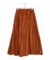forte forte (フォルテ・フォルテ) シルクスカート オレンジ サイズ:SIZE 1：7000円
