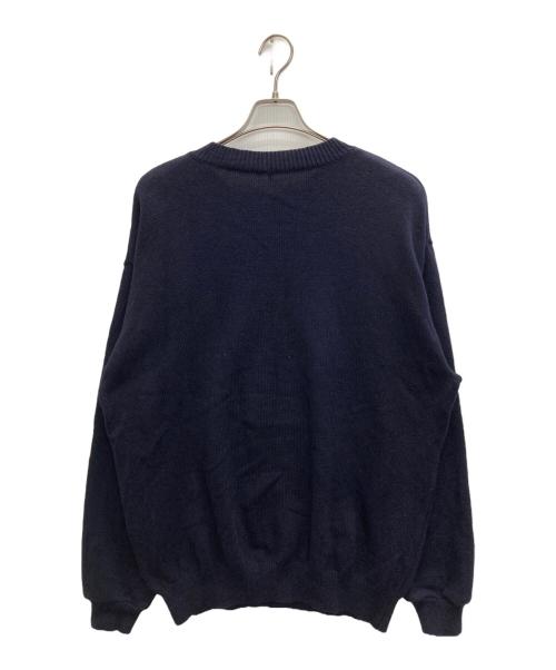 ISSUE THINGS（イシューシングス）ISSUE THINGS (イシューシングス) コットンニット ネイビー サイズ:SIZE 1の古着・服飾アイテム