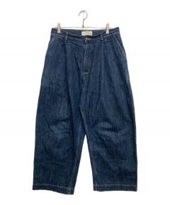 中古・古着通販】ZARA (ザラ) STEVEN MEISEL WIDE-LEGデニムパンツ