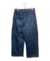 STUDIO NICHOLSON (スタジオ ニコルソン) SELVEDGE DENIM WIDE PANTS インディゴ サイズ:M：17000円