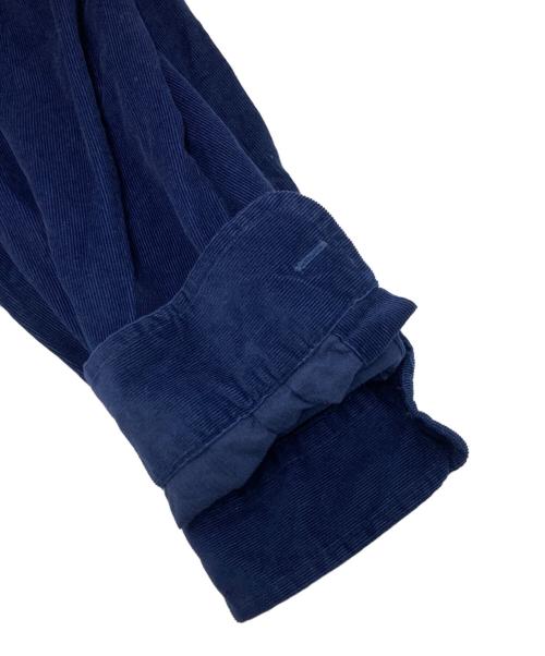 POLO RALPH LAUREN（ポロ・ラルフローレン）POLO RALPH LAUREN (ポロ・ラルフローレン) ポロベア コーデュロイシャツ ネイビー サイズ:XLの古着・服飾アイテム