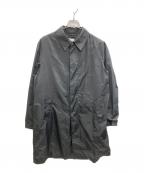 ARMANI COLLEZIONIアルマーニ コレツィオーニ）の古着「ナイロン ステンカラーコート」｜ブラック