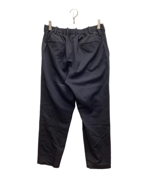 Graphpaper（グラフペーパー）Graphpaper (グラフペーパー) SELVAGE WOOL TAPERED SLACKS ネイビー サイズ:SIZE 2の古着・服飾アイテム