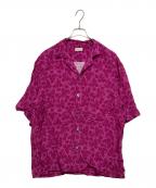 DRIES VAN NOTENドリスヴァンノッテン）の古着「CASSI FLORAL PRINT SHIRT」｜ピンク