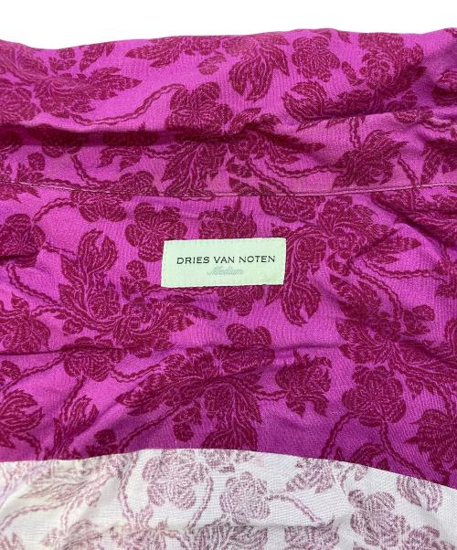 DRIES VAN NOTEN（ドリスヴァンノッテン）DRIES VAN NOTEN (ドリスヴァンノッテン) CASSI FLORAL PRINT SHIRT ピンク サイズ:SIZE Mの古着・服飾アイテム