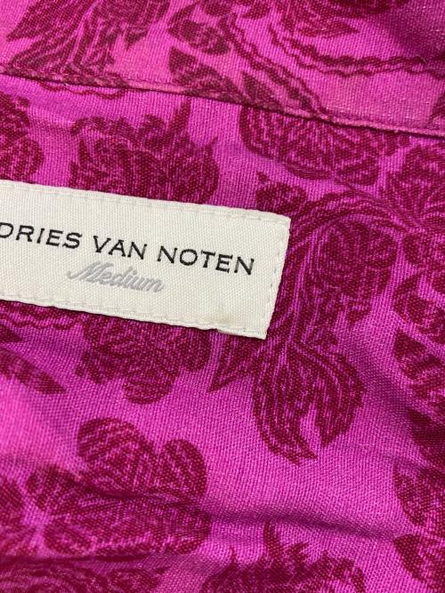 DRIES VAN NOTEN（ドリスヴァンノッテン）DRIES VAN NOTEN (ドリスヴァンノッテン) CASSI FLORAL PRINT SHIRT ピンク サイズ:SIZE Mの古着・服飾アイテム