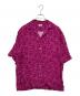 DRIES VAN NOTEN（ドリスヴァンノッテン）の古着「CASSI FLORAL PRINT SHIRT」｜ピンク