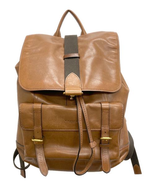 COACH（コーチ）COACH (コーチ) ブリーカー バックパック ブラウンの古着・服飾アイテム