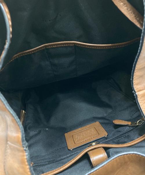 COACH（コーチ）COACH (コーチ) ブリーカー バックパック ブラウンの古着・服飾アイテム
