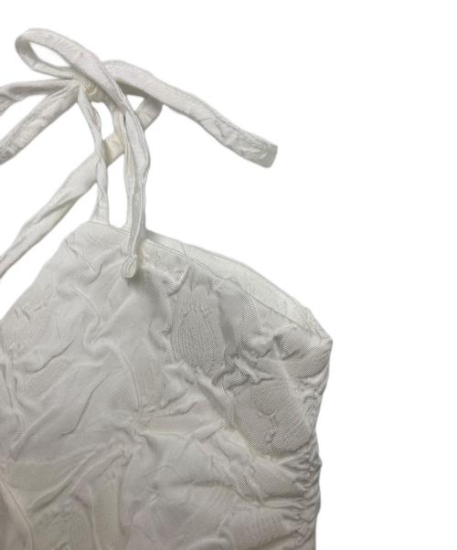 POPPY（ポピー）POPPY (ポピー) BALLOON CAMI ONE-PIECE ホワイト サイズ:SIZE Mの古着・服飾アイテム