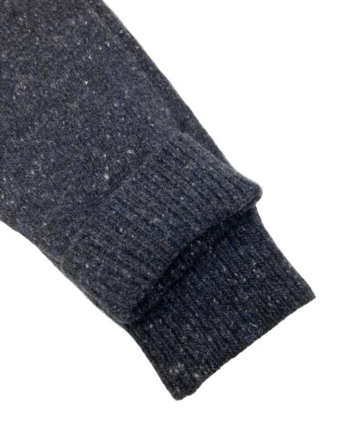 ENFOLD（エンフォルド）ENFOLD (エンフォルド) LAYERED CARDIGAN グレー×ホワイト サイズ:SIZE 38の古着・服飾アイテム