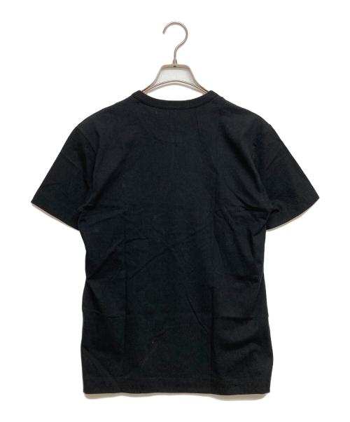 PLAY COMME des GARCONS（プレイコムデギャルソン）PLAY COMME des GARCONS (プレイコムデギャルソン) Printed Heart T-Shirt With Red Emblem Black ブラック サイズ:SIZE Sの古着・服飾アイテム