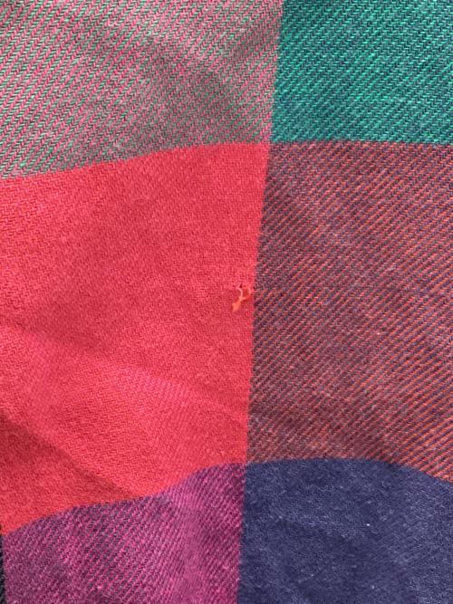 Henrik Vibskov（ヘンリック ヴィブスコフ）Henrik Vibskov (ヘンリック ヴィブスコフ) マドラスロングチェックシャツ マルチカラー サイズ:SIZE Mの古着・服飾アイテム