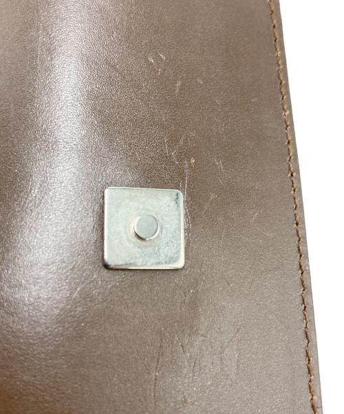 GUCCI（グッチ）GUCCI (グッチ) ワンショルダーアクセサリーポーチ ベージュ×ブラウンの古着・服飾アイテム