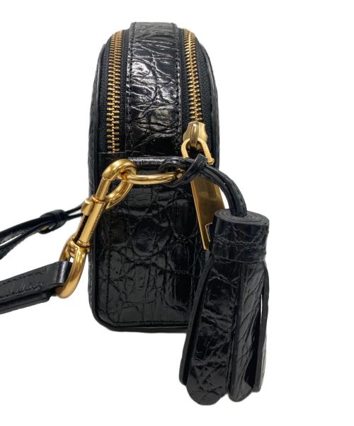 MARC JACOBS（マークジェイコブス）MARC JACOBS (マークジェイコブズ) シャッタークロスボディショルダーバッグ ブラックの古着・服飾アイテム