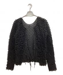 Open Sesame Club（オープンセサミクラブ）の古着「sorbet 2way tops」｜ブラック