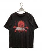 METALLICAメタリカ）の古着「REBEL PUSHEAD Tシャツ」｜ブラック